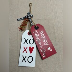 24" Valentine's Wooden Doorknob Hanging Décor